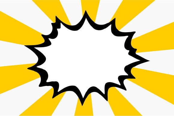 Explosive Comic Starburst Background: A Designer's Review