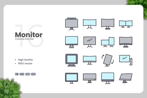 Monitor Colored Icons: A Crafter's Review of These Graphics