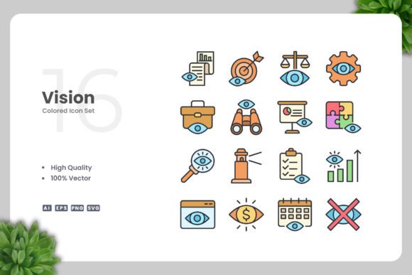 Vision Colored Icons: A Designer's Review of Modern Graphics